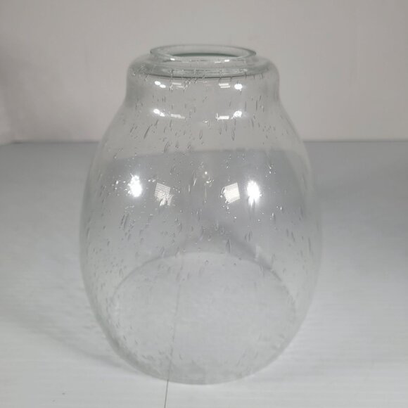 Replacement Chandelier Shade Clear Seeded Bubble Glass Progress Lighting Crofton - Picture 8 of 9